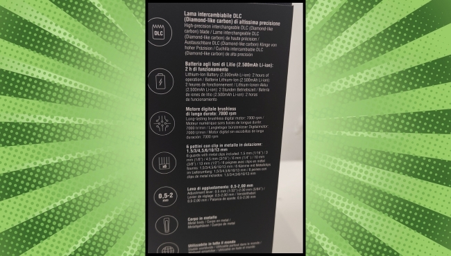 Elchim S-Blade 1 Professional Cordless Clipper